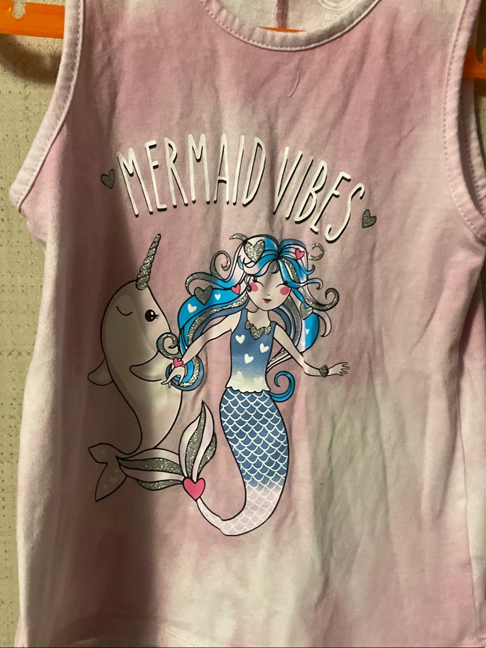 wonder nation Pink Ombre Mermaid Vibes Tank - Picture 2 of 6
